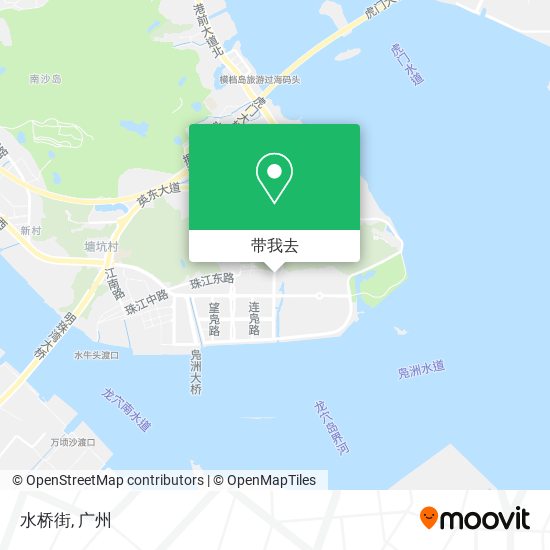 水桥街地图