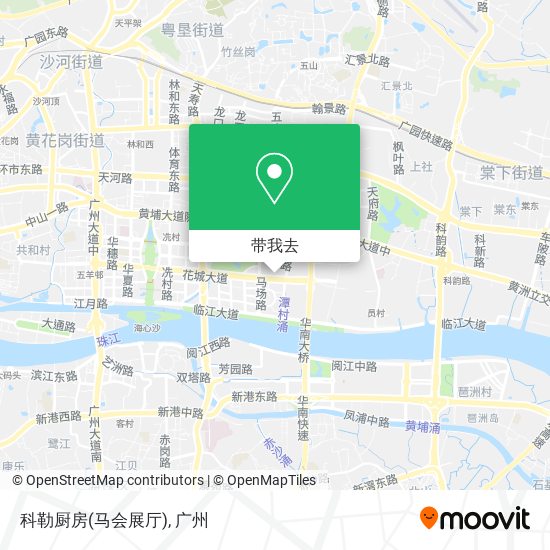 科勒厨房(马会展厅)地图
