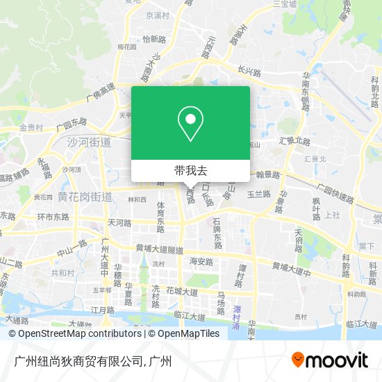 广州纽尚狄商贸有限公司地图