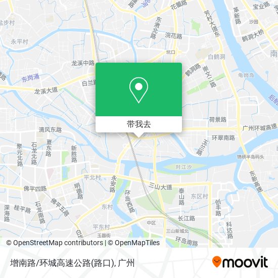 增南路/环城高速公路(路口)地图