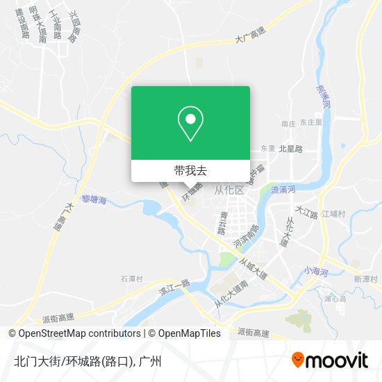 北门大街/环城路(路口)地图