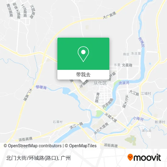 北门大街/环城路(路口)地图