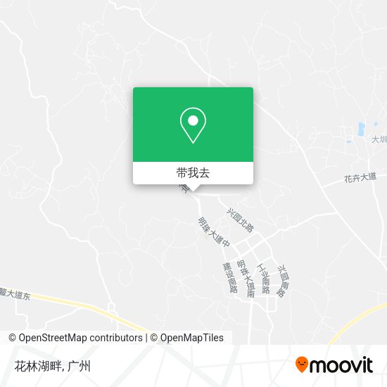 花林湖畔地图