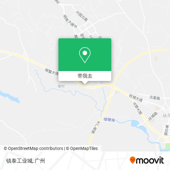 镇泰工业城地图
