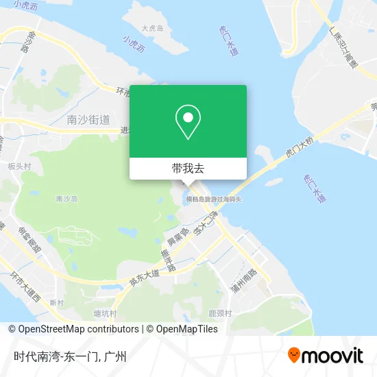 时代南湾-东一门地图