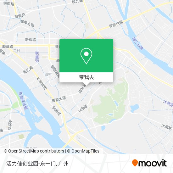活力佳创业园-东一门地图