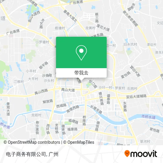 电子商务有限公司地图