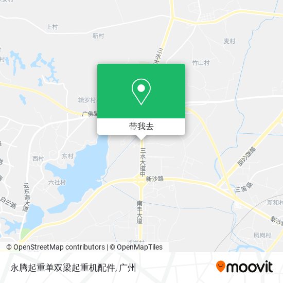 永腾起重单双梁起重机配件地图