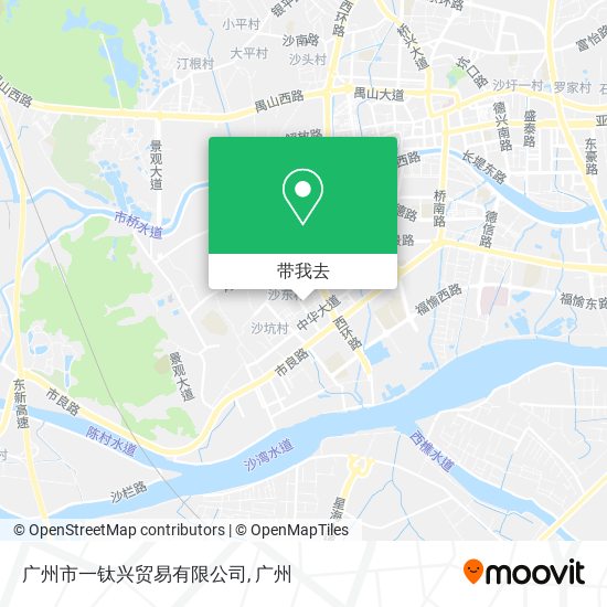 广州市一钛兴贸易有限公司地图