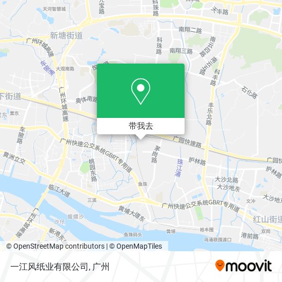 一江风纸业有限公司地图
