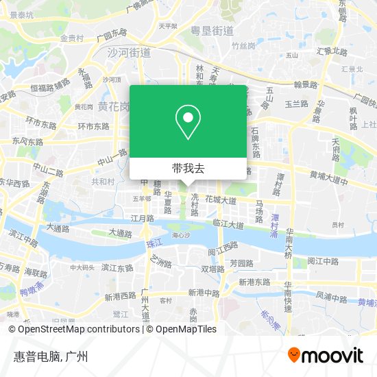 惠普电脑地图