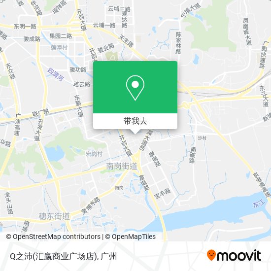 Q之沛(汇赢商业广场店)地图