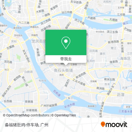 淼福猪肚鸡-停车场地图