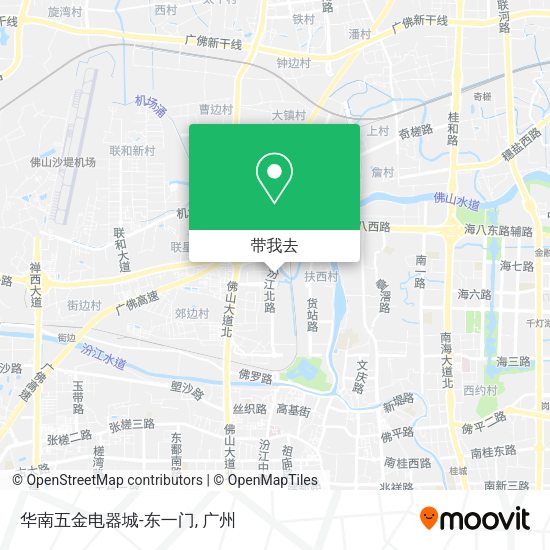 华南五金电器城-东一门地图