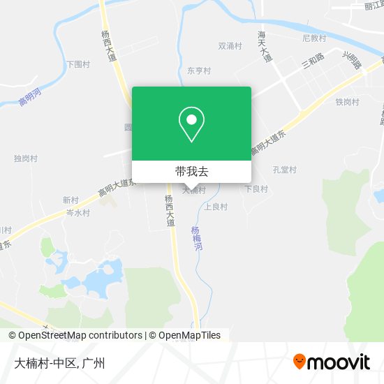 大楠村-中区地图