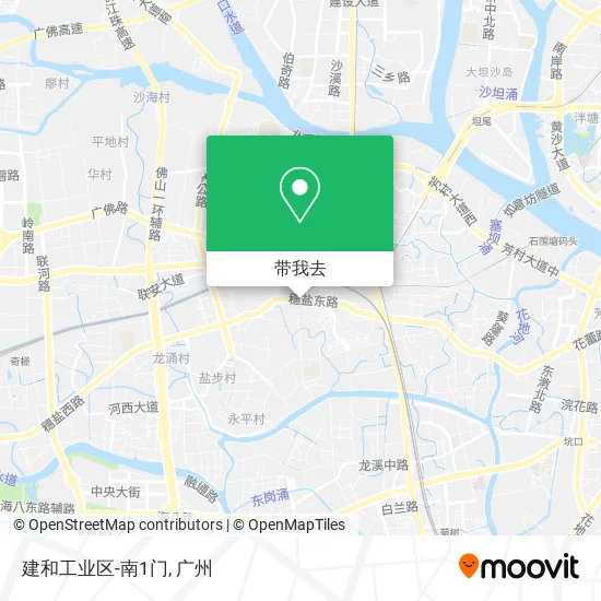 建和工业区-南1门地图