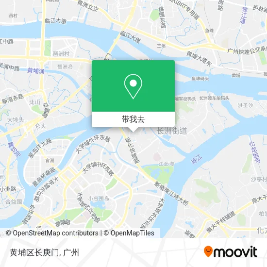 黄埔区长庚门地图