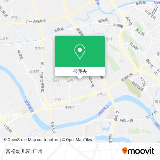 富裕幼儿园地图
