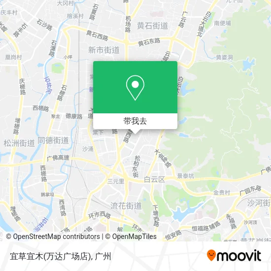 宜草宜木(万达广场店)地图