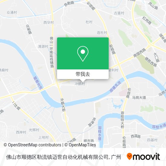 佛山市顺德区勒流镇迈世自动化机械有限公司地图
