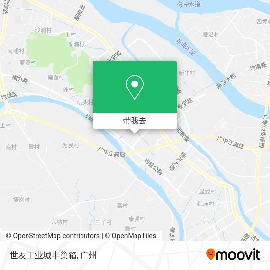 世友工业城丰巢箱地图