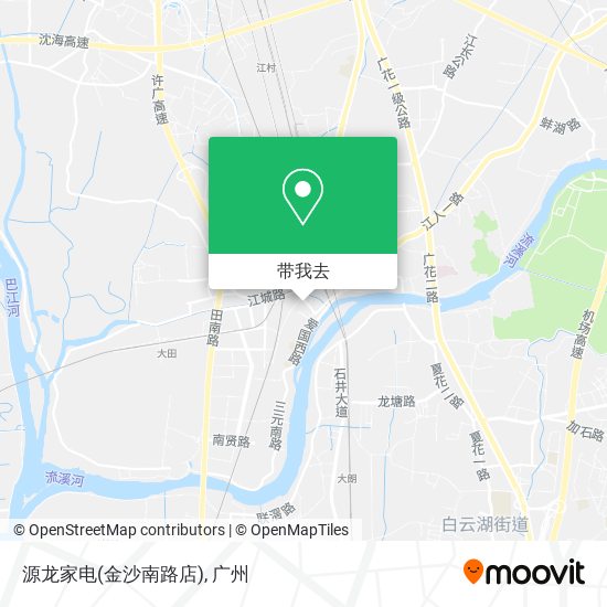 源龙家电(金沙南路店)地图