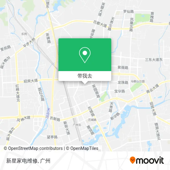 新星家电维修地图