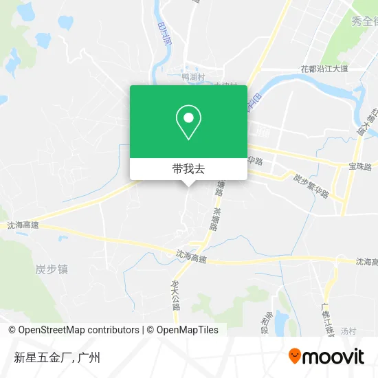 新星五金厂地图