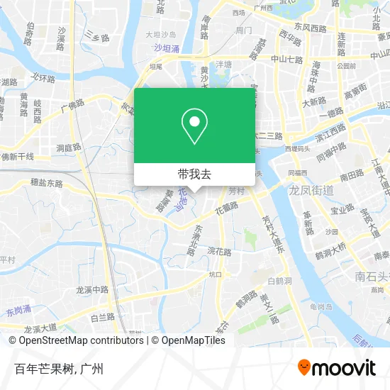 百年芒果树地图