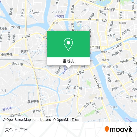关帝庙地图