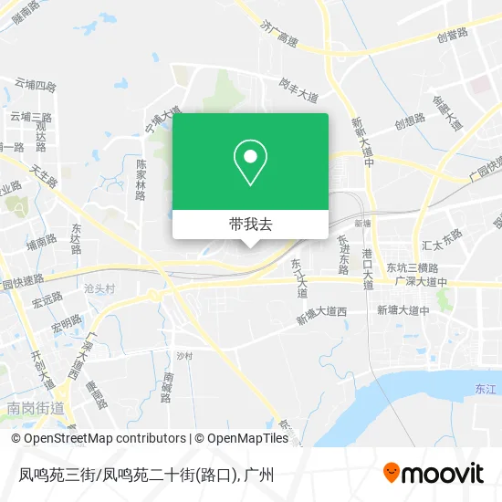 凤鸣苑三街/凤鸣苑二十街(路口)地图