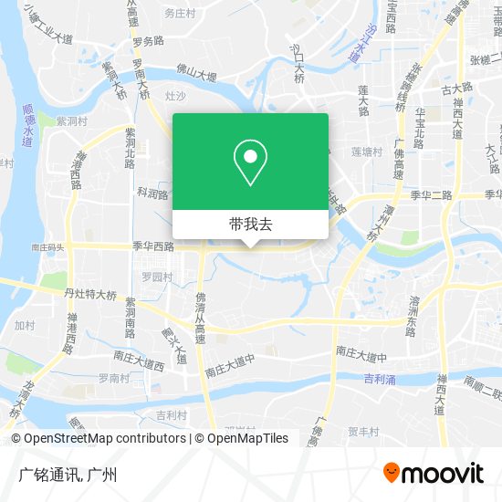 广铭通讯地图