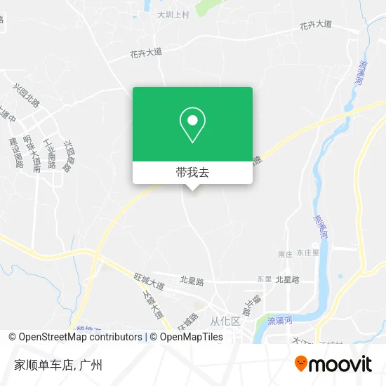 家顺单车店地图