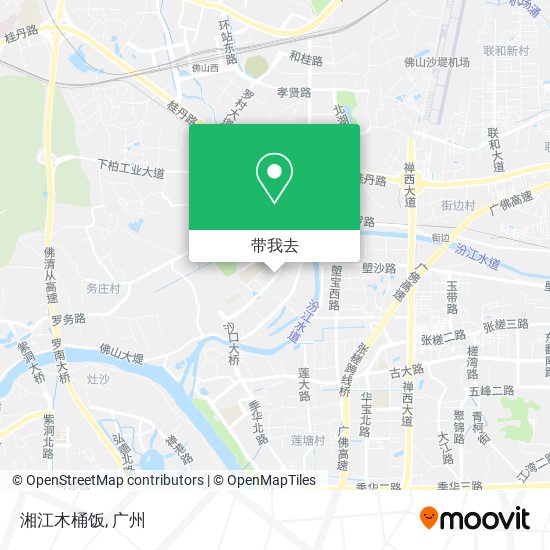 湘江木桶饭地图