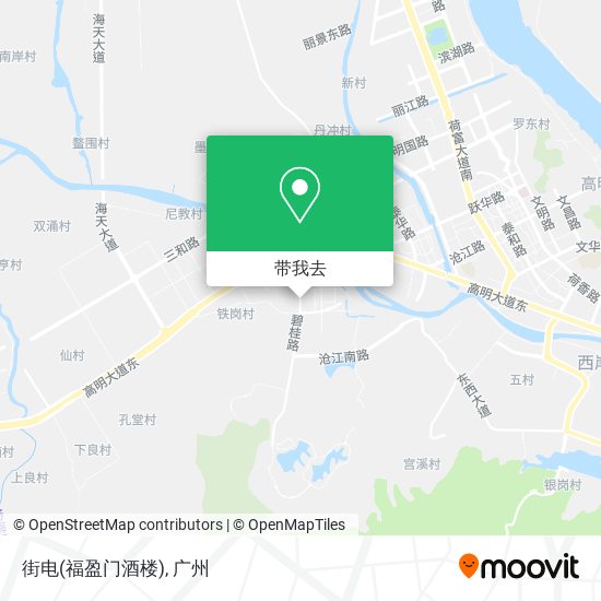 街电(福盈门酒楼)地图