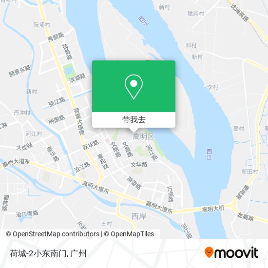 荷城-2小东南门地图