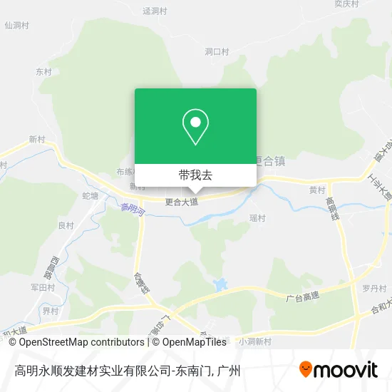 高明永顺发建材实业有限公司-东南门地图