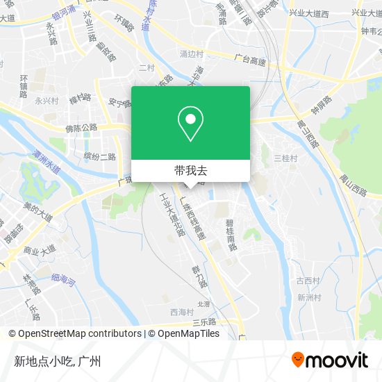 新地点小吃地图