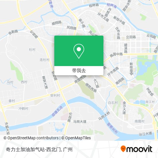 奇力士加油加气站-西北门地图