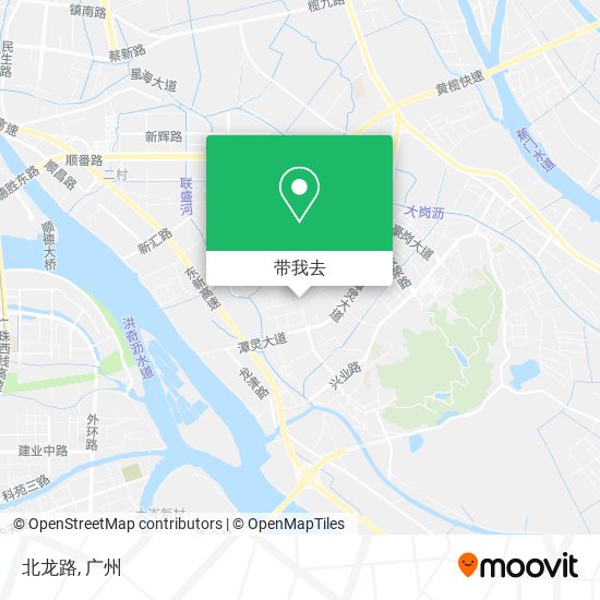 北龙路地图