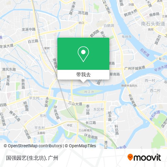 国强园艺(生北坊)地图