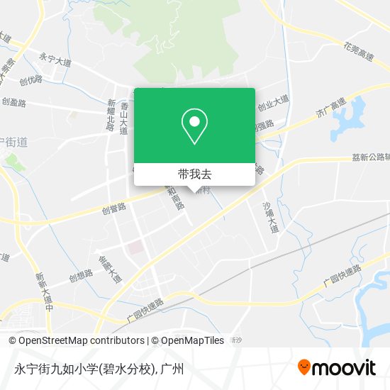 永宁街九如小学(碧水分校)地图