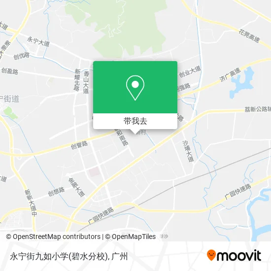 永宁街九如小学(碧水分校)地图