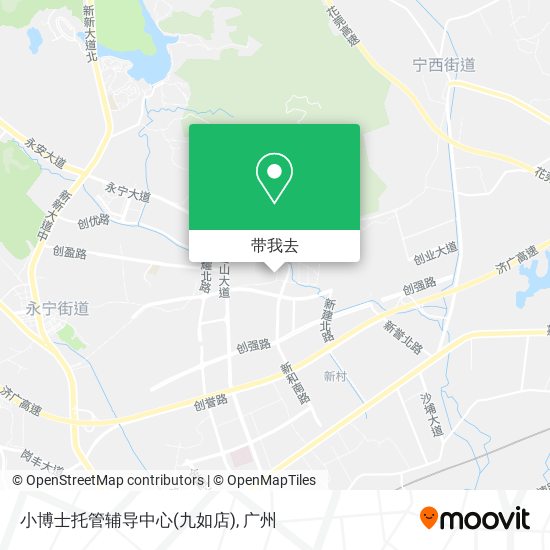 小博士托管辅导中心(九如店)地图