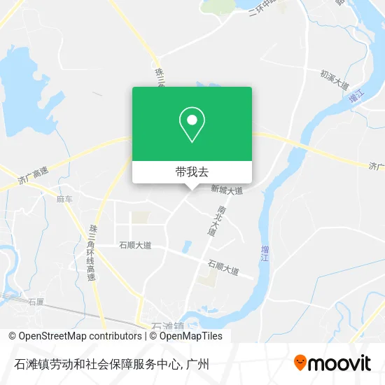石滩镇劳动和社会保障服务中心地图