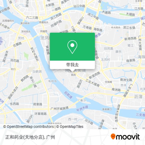 正和药业(天地分店)地图