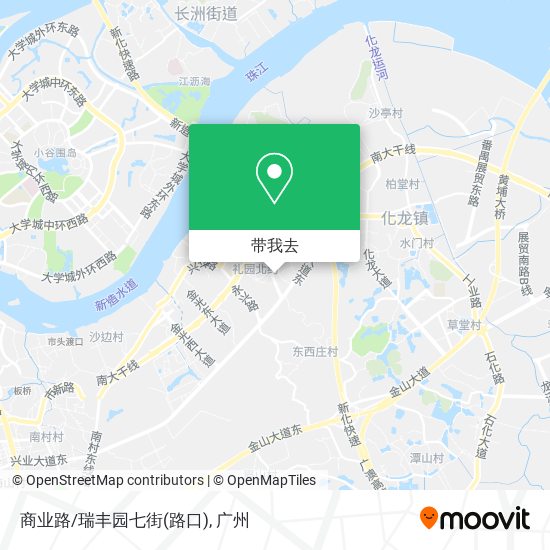 商业路/瑞丰园七街(路口)地图