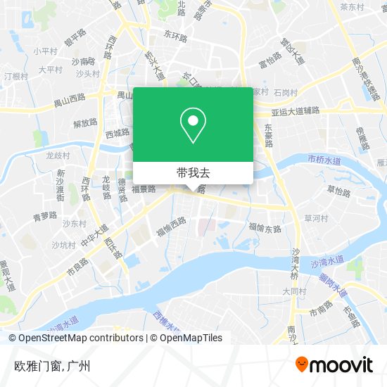 欧雅门窗地图
