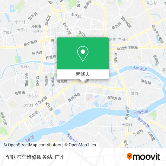 华联汽车维修服务站地图