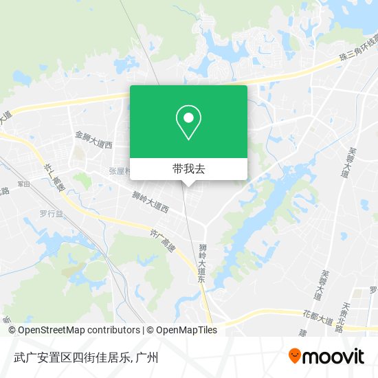 武广安置区四街佳居乐地图